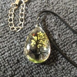 Elegant Tree Pendant Necklace